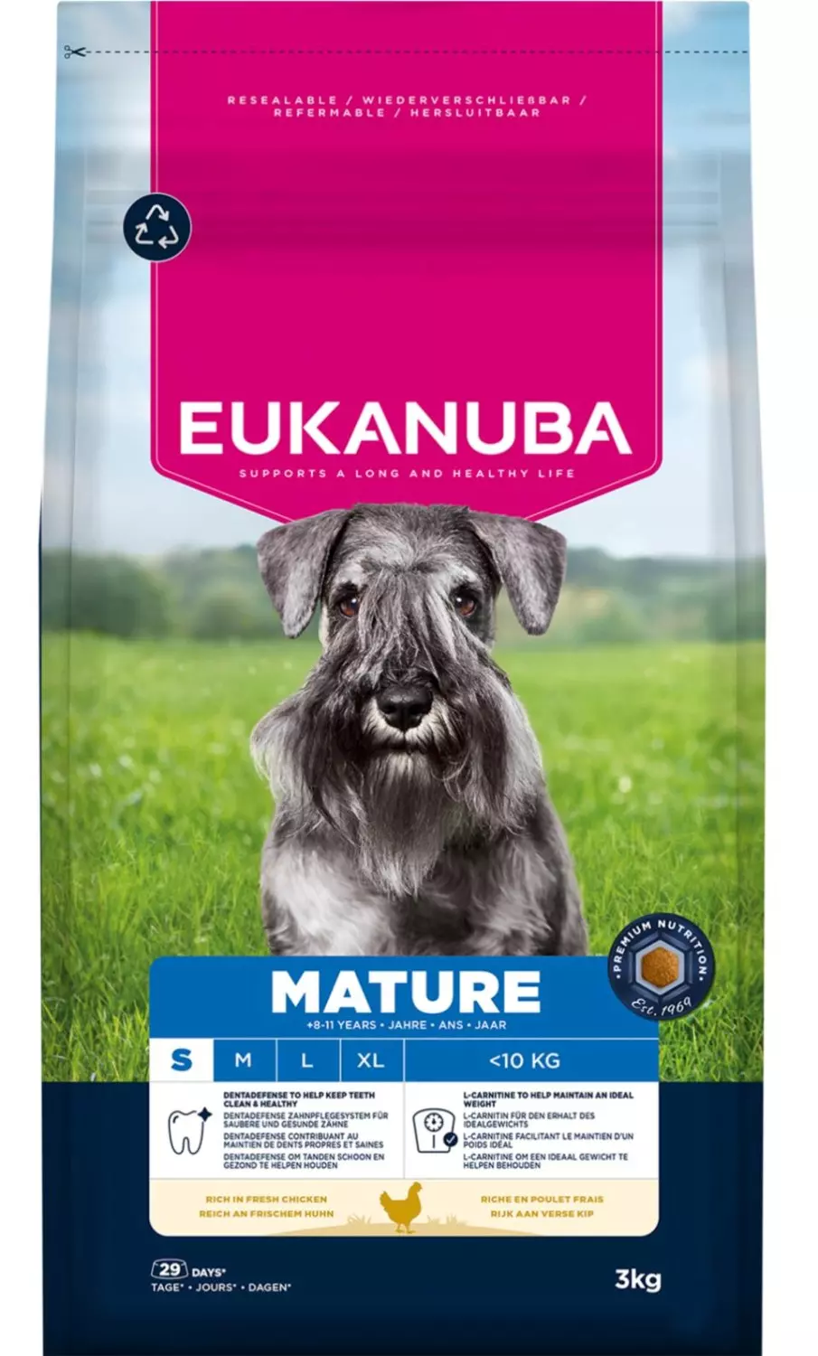 Eukanuba mature small 3kg