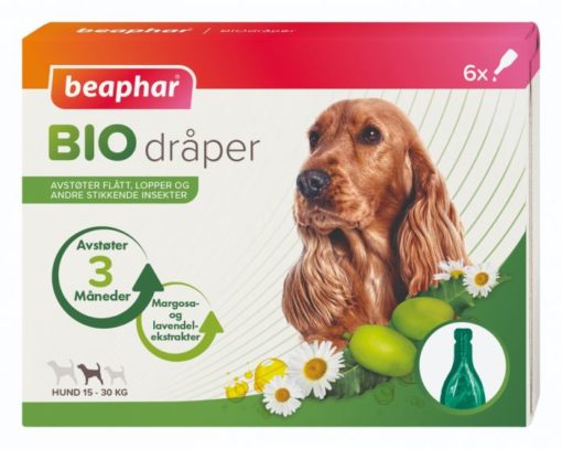 Biodråper SPOT-ON hund 15-30kg