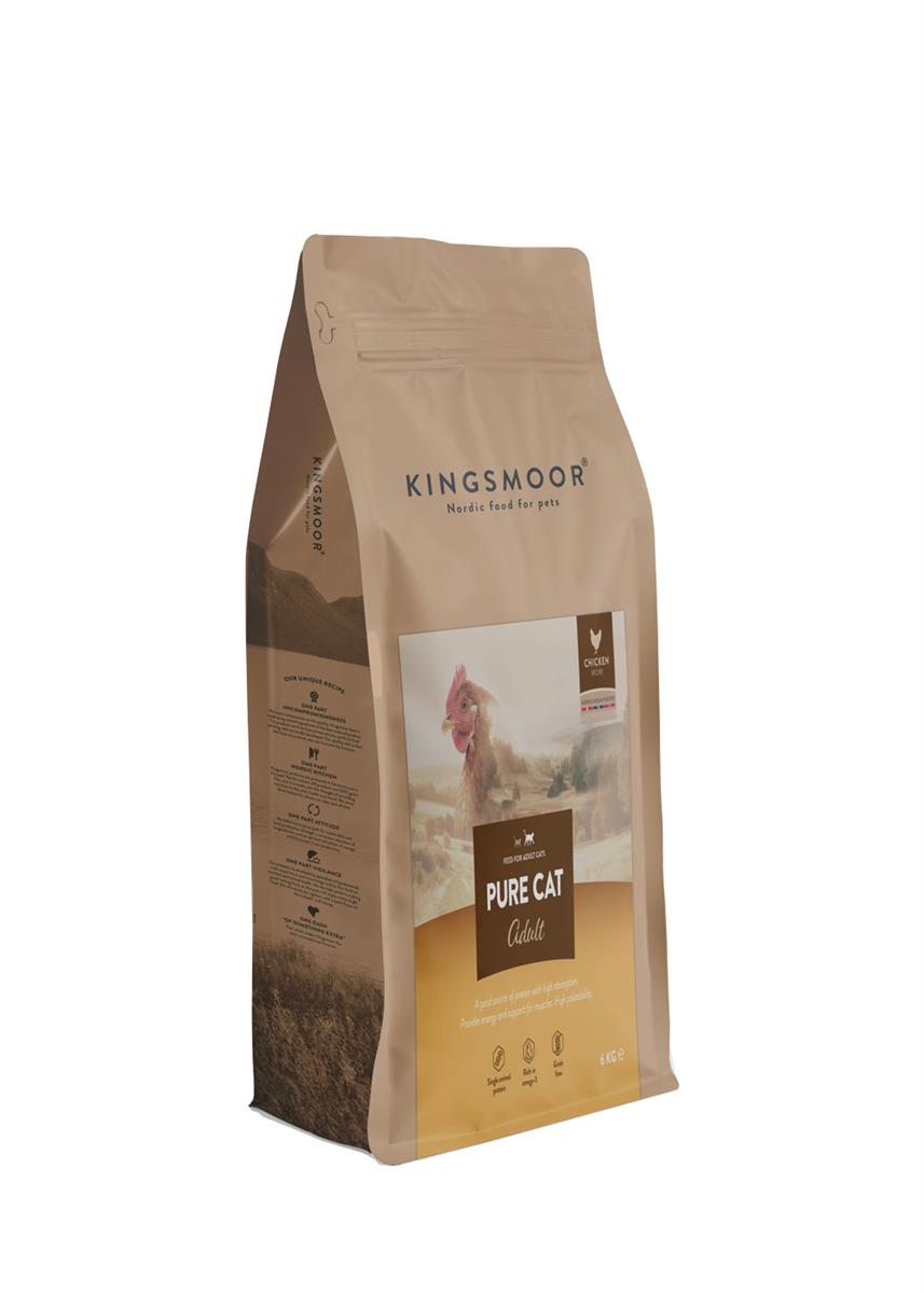 Kingsmoor adult katt kylling 6kg