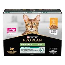 Pro plan våtfor katt sterilised 10x85g kylling