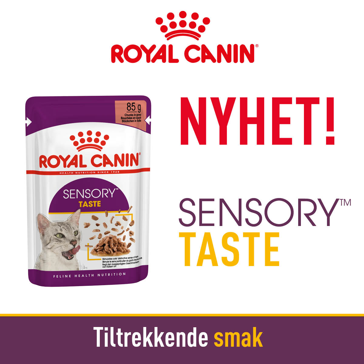 Royal canin Våtfor Sensory Taste 1285gr