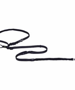 Rogz utility handsfree kobbel sort L 150-210cm 21-40kg