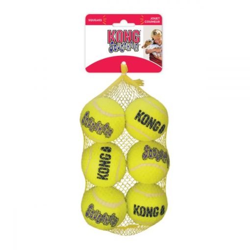 Air Kong Squeaker tennisball 6pk M