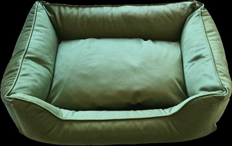 Hundeseng sofa smart mørk grønn 90x70x25cm