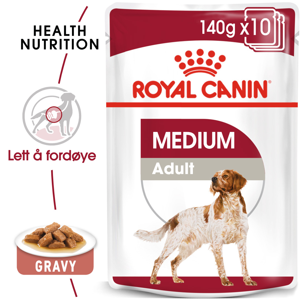 Royal Canin Medium adult våtfor 140gr
