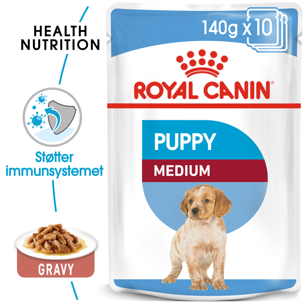 Royal Canin Medium puppy våtfor 140gr