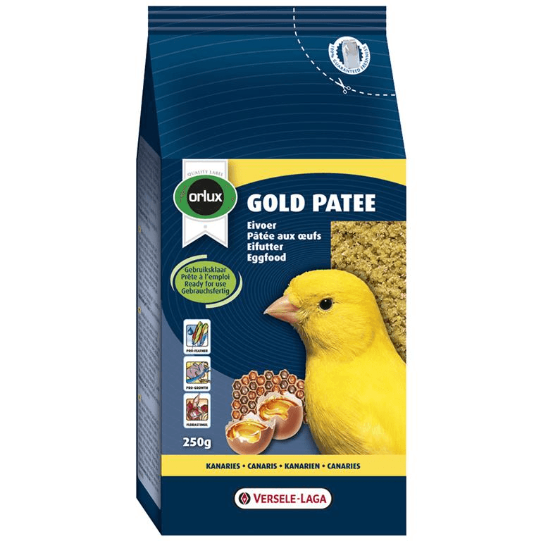 Fuglemat Kanarifugl Gold Patee 250 gr