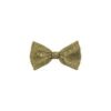 Julesløyfe bow tie gull glitter S