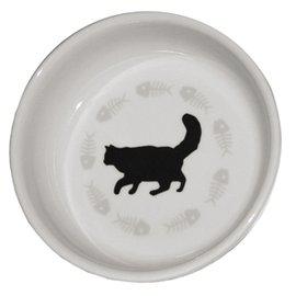 Keramikkskål til katt 12cm