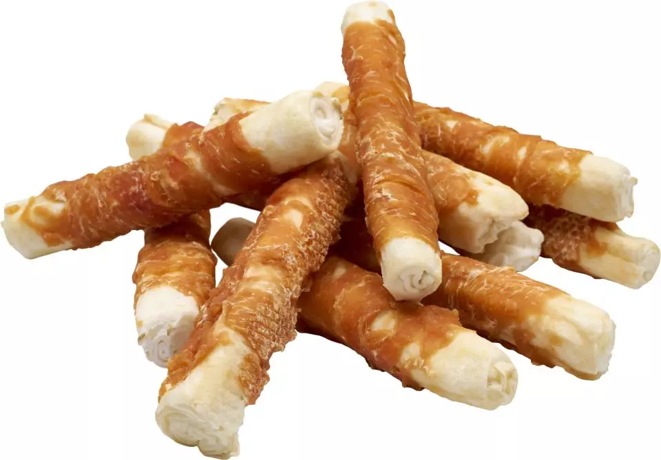 Companion rawhide tyggerull med kylling 18cm stk