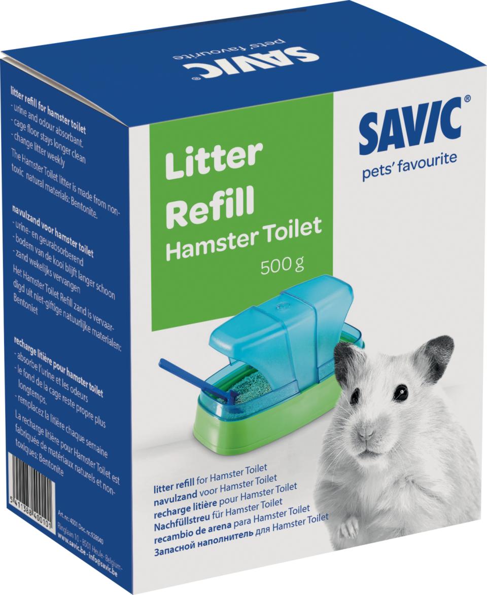 Hamster toalettsand