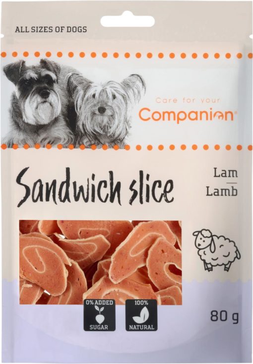 Companion sandwich slice lam 80g