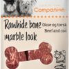 Companion Rawhide bone marble look okse og torsk 2x50g