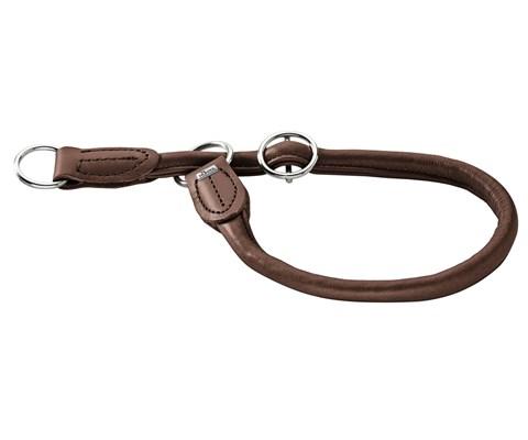 Hunter T-Collar rundsydd 50/M-L kuskinn brunt