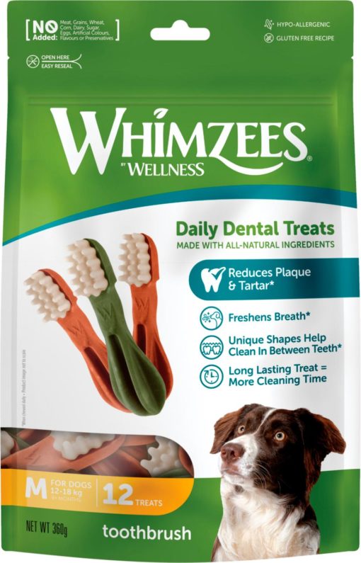 Whimzees toothbrush star M 360g