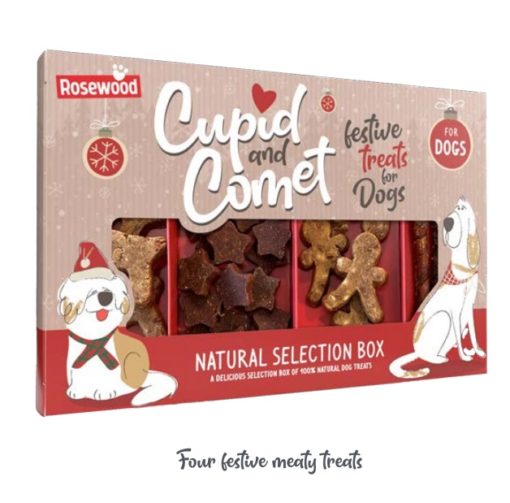 Xmas Natural Selection Box For Dogs 175g