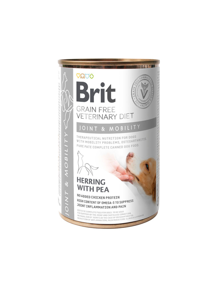 Brit GF Vet diets dog can joint & mobility 400g