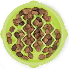 Petstages kitty slow feeder green 14cm