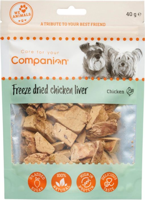 Companion Freeze dried chichen liver, kyllinglever