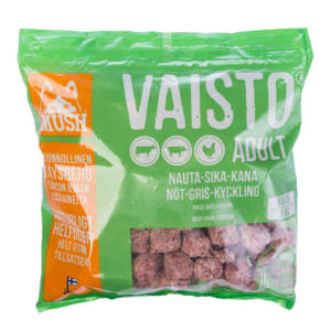 Mush vaisto grønn (okse/gris/kylling) 3kg