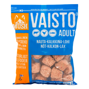 Mush vaisto blå (storfe/kalkun/laks) 800g
