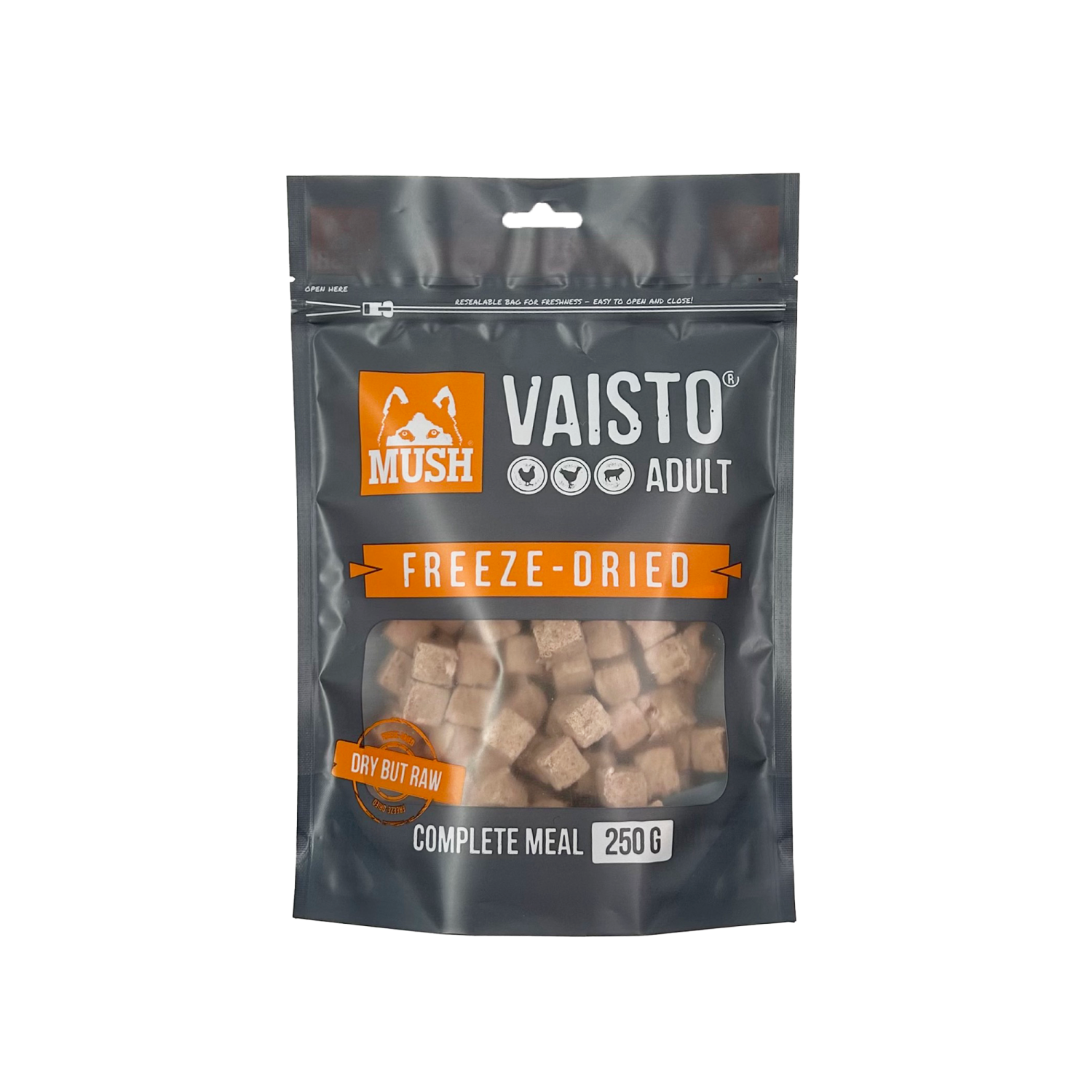 Mush Vaisto Frystetørket Fullfor 250gr