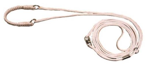 Utstillingskobbel bred front hvit flette