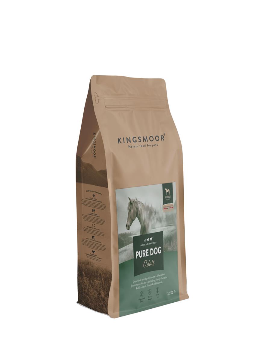 Kingsmoor pure horse large dog 2,5 kg