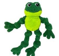 KONG Knots Frog Hundeleketøy L/XL - Grønn
