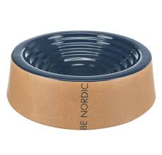 Hundeskål BE NORDIC Keramikk 0,2L Ø16cm Mørkeblå/Beige