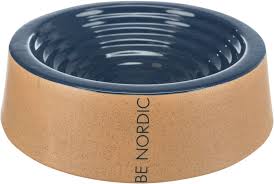 Hundeskål BE NORDIC Keramikk 0,5L Ø20cm Mørkeblå/Beige