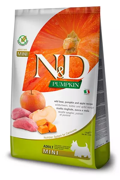 Famina Dog Pumpkin Wild Boar & Apple adult mini 2,5 kg