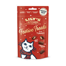 Lily`s kitchen festive treats with turkey 60g