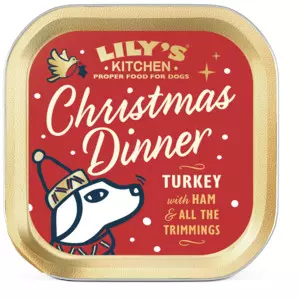Lily`s kitchen christmas dinner turkey with ham dog 150g