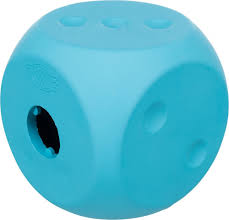 Hundeleke Labyrint Snack Cube Naturgummi 10x10x10cm