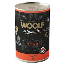 Woolf våtfor Pork with Linseed Oil 400g