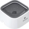 Zero Splash Square Water Bowl Hvit/Grå