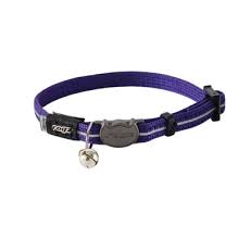 Rogz Alleycat Halsband S Lila 11mm 20-31cm