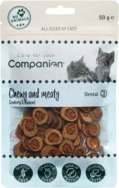 Companion katt blød tyggesnack med makrel & tranebær