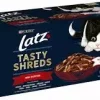 Latz tasty shreds jumbo pakk 44