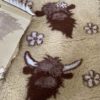 VetBed Nonslip Highland Ku Beige 100x75cm