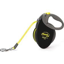Flexi giant neon tape L 8m sort/neon gul