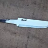Knivblad med "rett rygg", blank 30 - 70 mm