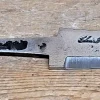 Knivblad med liten sving opp, råsmidd 30 - 70 mm