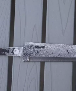 Knivblad med liten sving opp, råsmidd 101 - 120 mm