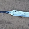 Knivblad med liten sving opp, råsmidd 151 - 170 mm