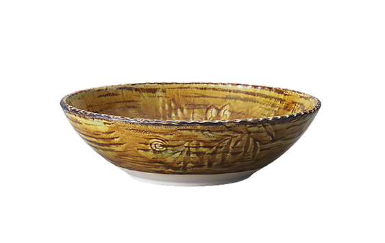 STHÅL Serveringsbolle Brent Gul - Deep plate Pineapple