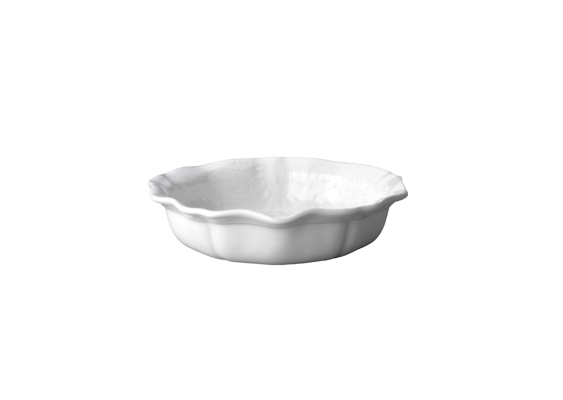 STHÅL Liten skål med bølgekant White - Small Bowl