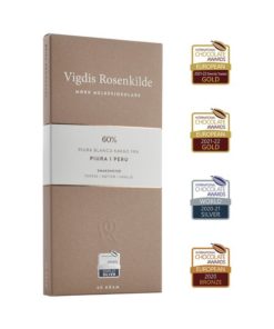Vigdis Rosenkilde 60% Mørk melkesjokolade, 60 g