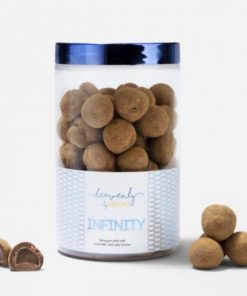 INFINITY Vingummi med sjokolade og lakris, 250 g